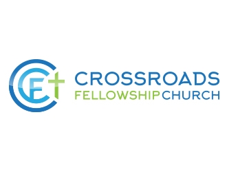 Crossroads Fellowship Church  logo design by fawadyk