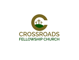 Crossroads Fellowship Church  logo design by emyjeckson
