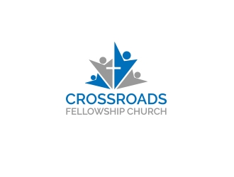 Crossroads Fellowship Church  logo design by emyjeckson