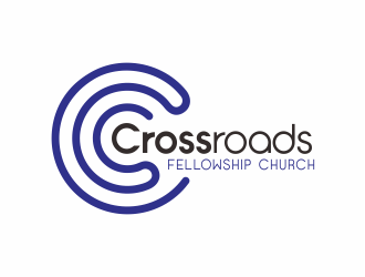 Crossroads Fellowship Church  logo design by huma