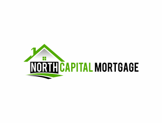 North Capital Mortgage logo design by goblin