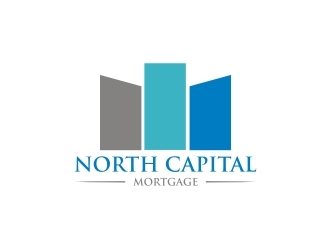 North Capital Mortgage logo design by EkoBooM