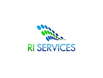 RI Services logo design by uttam