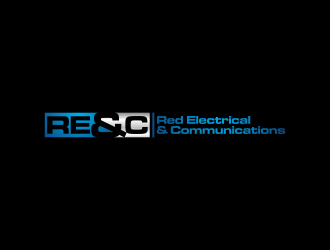 Red Electrical & Communications logo design by hopee