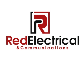 Red Electrical & Communications logo design by shravya