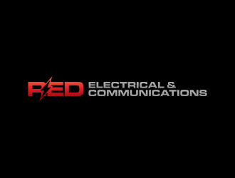 Red Electrical & Communications logo design by salis17