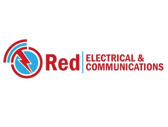 Red Electrical & Communications logo design by uttam