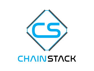 Chain Stack logo design by tukangngaret