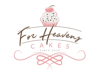 For Heavens Cakes logo design by AYATA
