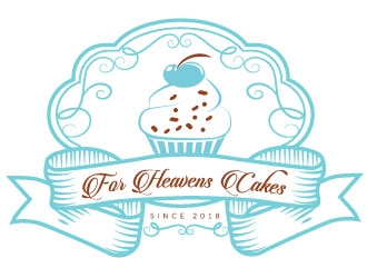 For Heavens Cakes logo design by AYATA