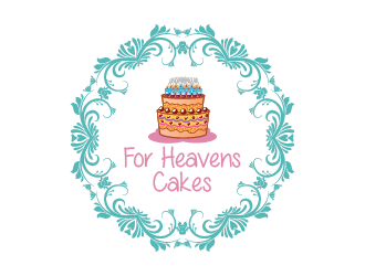 For Heavens Cakes logo design by czars