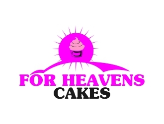 For Heavens Cakes logo design by mckris
