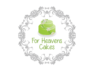 For Heavens Cakes logo design by czars