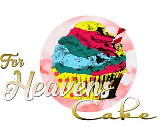 For Heavens Cakes logo design by ranelio