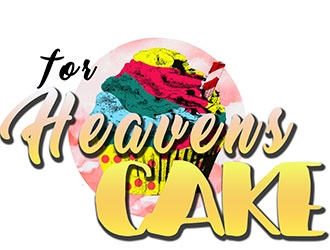 For Heavens Cakes logo design by ranelio