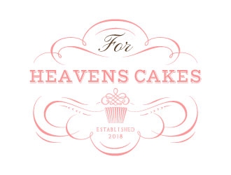 For Heavens Cakes logo design by AYATA