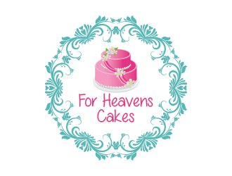 For Heavens Cakes logo design by czars