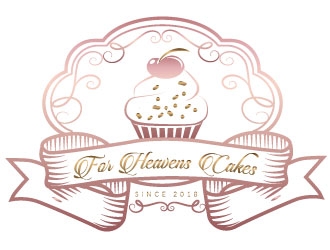 For Heavens Cakes logo design by AYATA