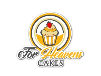 For Heavens Cakes logo design by samuraiXcreations
