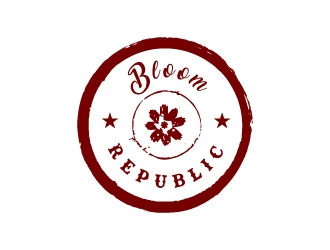 Bloom Republic logo design by fillintheblack