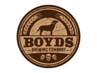 Boyds Brewing Company logo design by jaize