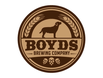 Boyds Brewing Company logo design by jaize