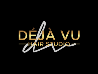 Déjà Vu Hair Studio logo design by rief