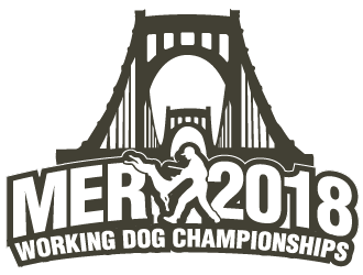 MER 2018 Working Dog Championships logo design by THOR_