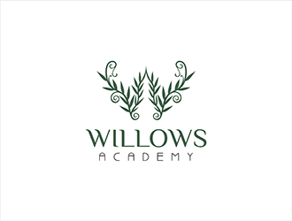 Willows Academy logo design by hole