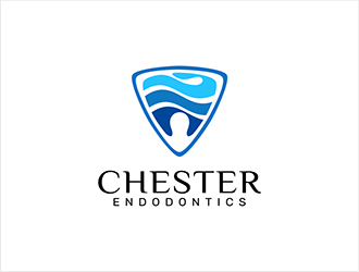Chester Endodontics logo design by hole
