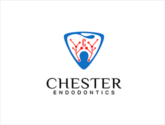 Chester Endodontics logo design by hole