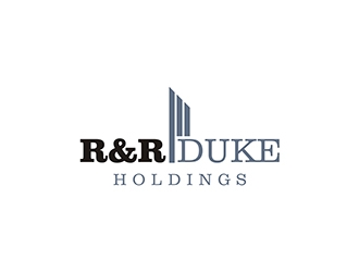 R&R DUKE HOLDINGS logo design by gitzart