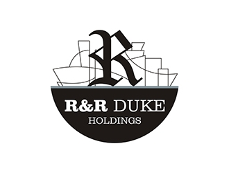 R&R DUKE HOLDINGS logo design by gitzart