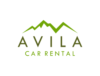 Avila Car Rental  logo design by Panara