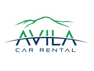 Avila Car Rental  logo design by REDCROW