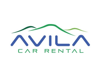 Avila Car Rental  logo design by REDCROW