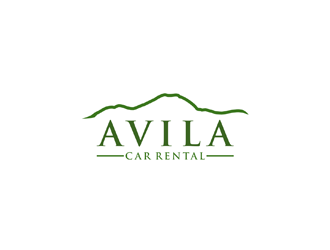 Avila Car Rental  logo design by johana