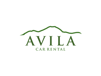 Avila Car Rental  logo design by johana