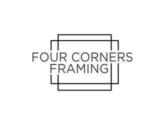Four Corners Framing logo design by CreativeKiller