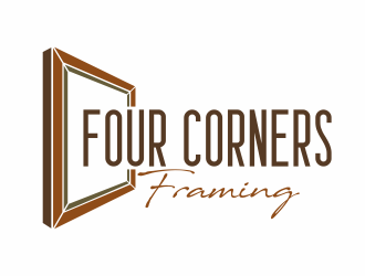Four Corners Framing logo design by agus
