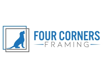 Four Corners Framing logo design by fawadyk