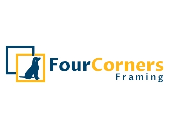 Four Corners Framing logo design by fawadyk