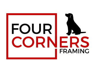 Four Corners Framing logo design by fawadyk