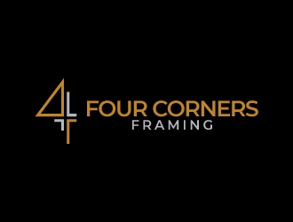 Four Corners Framing logo design by lokiasan