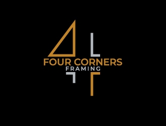 Four Corners Framing logo design by lokiasan