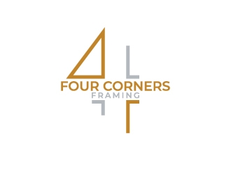 Four Corners Framing logo design by lokiasan