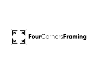 Four Corners Framing logo design by ekitessar