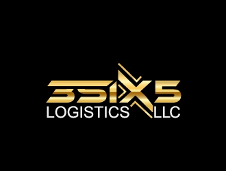 3SIX5 LOGISTICS LLC logo design by samuraiXcreations