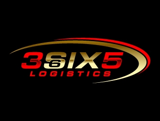 3SIX5 LOGISTICS LLC logo design by jaize