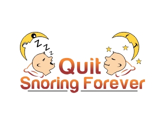 Quit Snoring Forever logo design by ruki